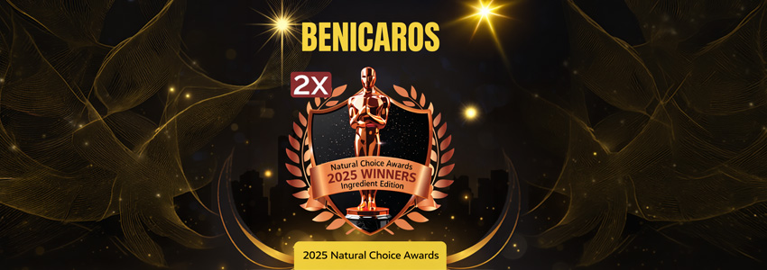 Benicaros 胡蘿蔔萃取粉2025 Natural Choice Awards獲獎橫幅